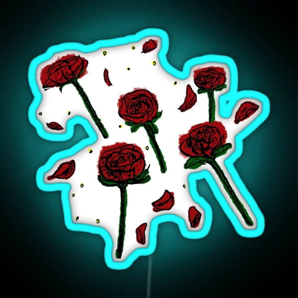 Ink Roses RGB Neon Sign