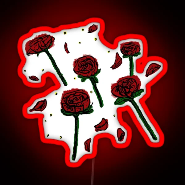 Ink Roses RGB Neon Sign