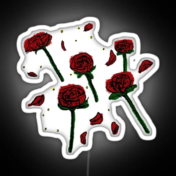 Ink Roses RGB Neon Sign