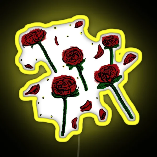 Ink Roses RGB Neon Sign