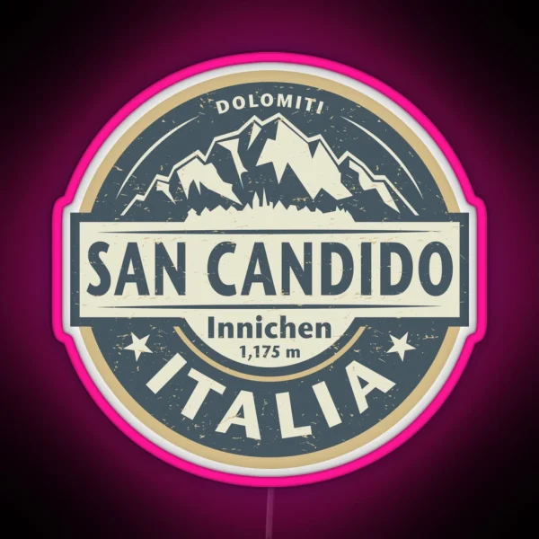 Innichen San Candido Italy RGB Neon Sign