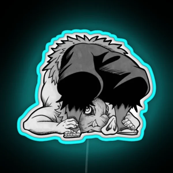 Inosuke Demon Slayer RGB Neon Sign