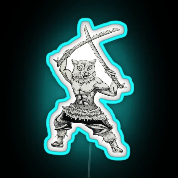 Inosuke RGB Neon Sign
