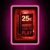 Retro Arcade Neon Sign with RGB Color Changing Effects Instantly