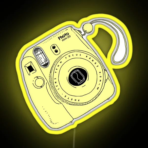 Instant Butter Yellow RGB Neon Sign