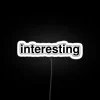 Vibrant Neon Sign Artwork for Home Decor with Colorful Accents