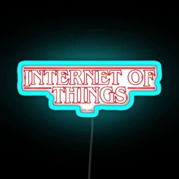 Internet Of Things RGB Neon Sign