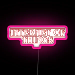 Internet Of Things RGB Neon Sign
