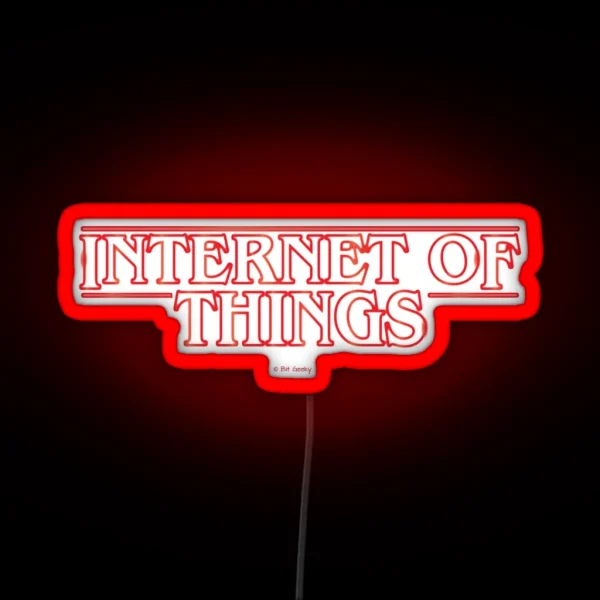 Internet Of Things RGB Neon Sign