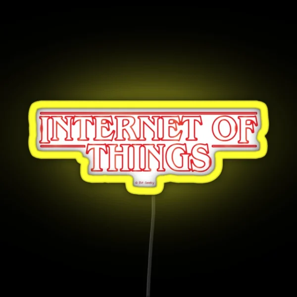 Internet Of Things RGB Neon Sign
