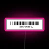 Personalized introverted decor with vibrant RGB neon color changing effects.