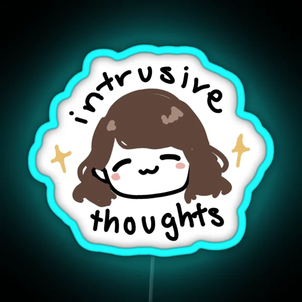 Intrusive Thoughts RGB Neon Sign