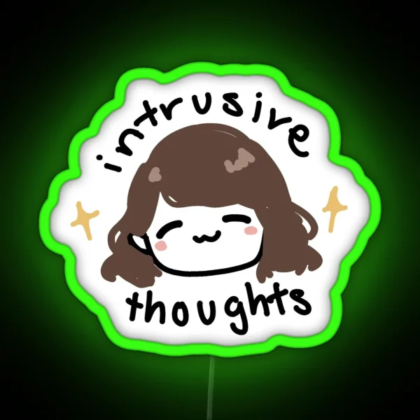 Intrusive Thoughts RGB Neon Sign
