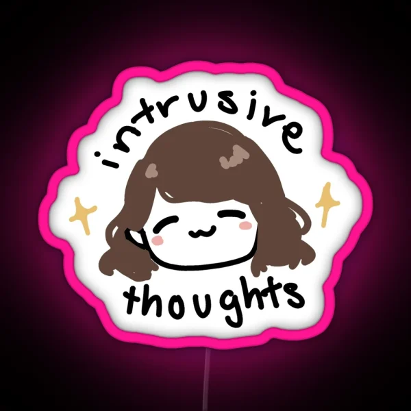 Intrusive Thoughts RGB Neon Sign