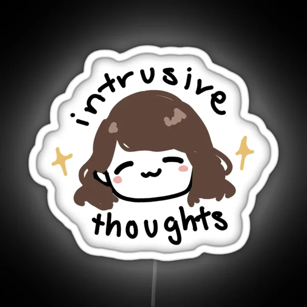 Intrusive Thoughts RGB Neon Sign