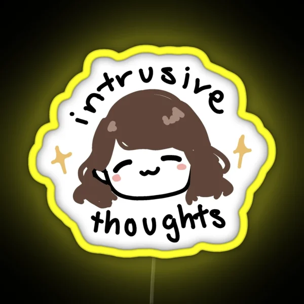 Intrusive Thoughts RGB Neon Sign