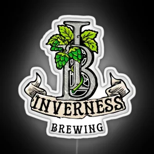 Inverness Brewing RGB Neon Sign