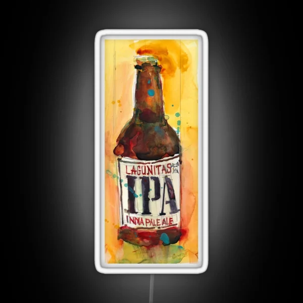 IPA Beer Art RGB Neon Sign