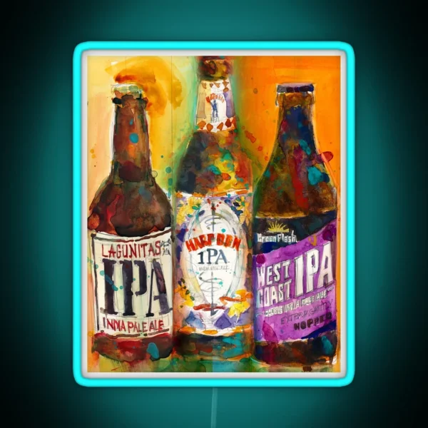 IPA Combo RGB Neon Sign
