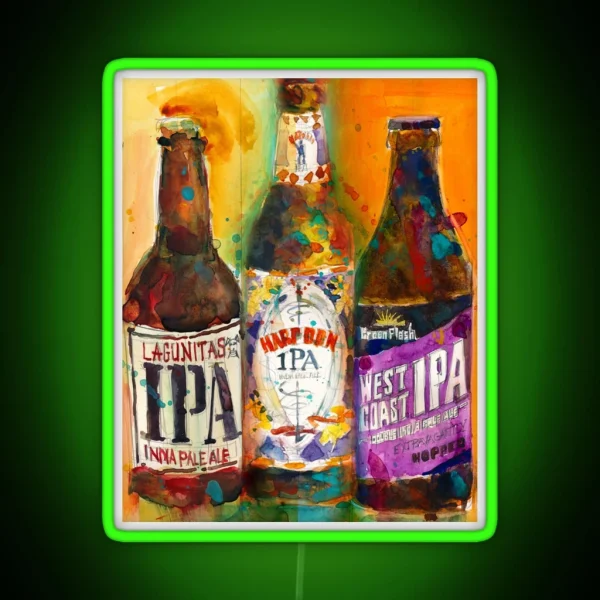 IPA Combo RGB Neon Sign
