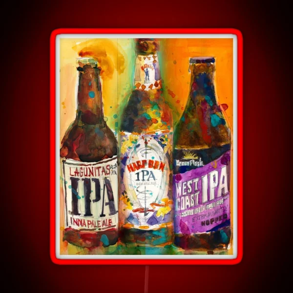 IPA Combo RGB Neon Sign