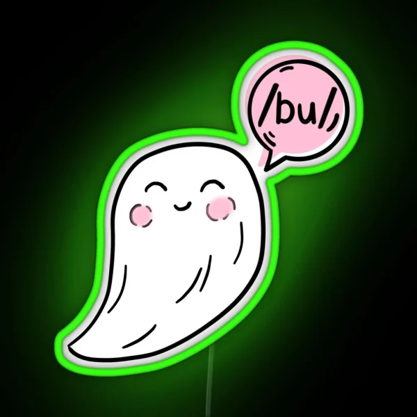 IPA Ghost RGB Neon Sign