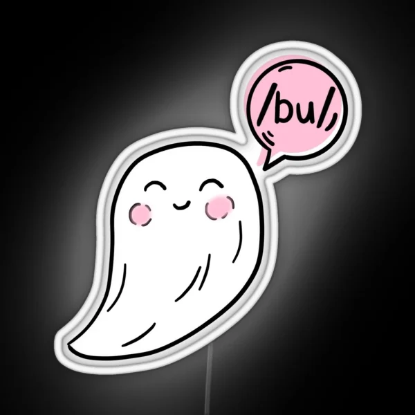 IPA Ghost RGB Neon Sign