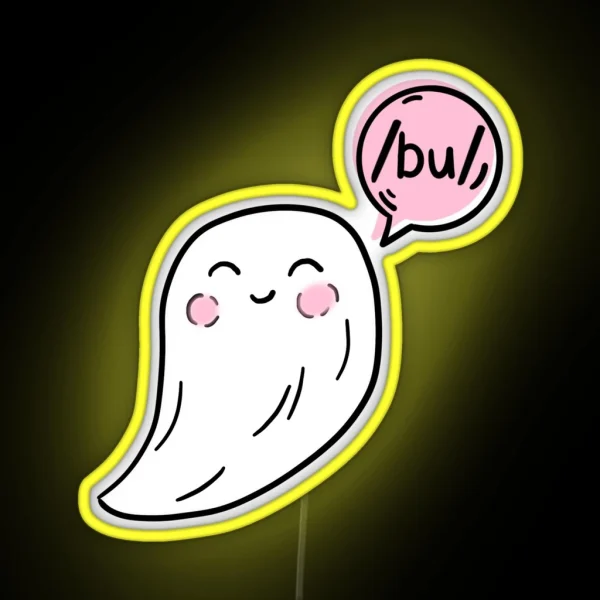 IPA Ghost RGB Neon Sign