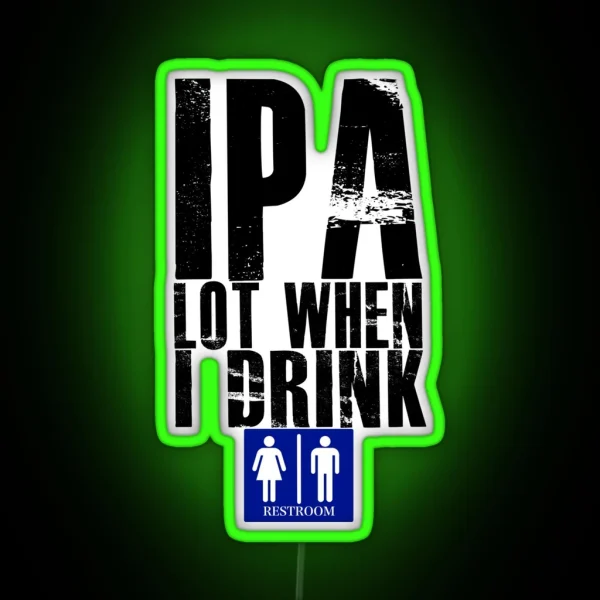 IPA LOT RGB Neon Sign