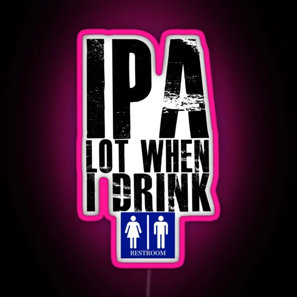 IPA LOT RGB Neon Sign