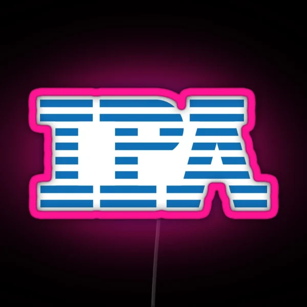 IPA RGB Neon Sign