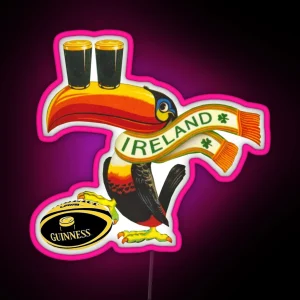 Ireland Toucan RGB Neon Sign