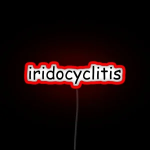 Iridocyclitis RGB Neon Sign