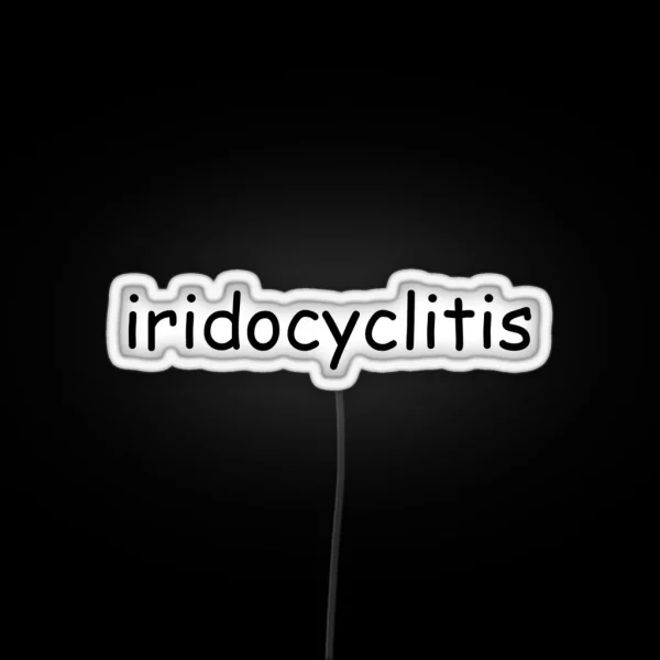 Iridocyclitis RGB Neon Sign