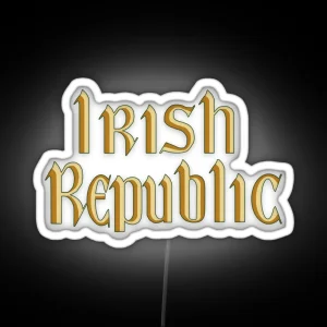 Irish Republic Flag Ireland RGB Neon Sign