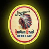 Vibrant LED Native American inspired beer pub decorative signage display