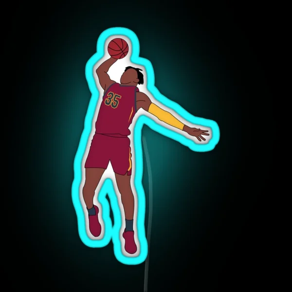 Isaac Okoro RGB Neon Sign