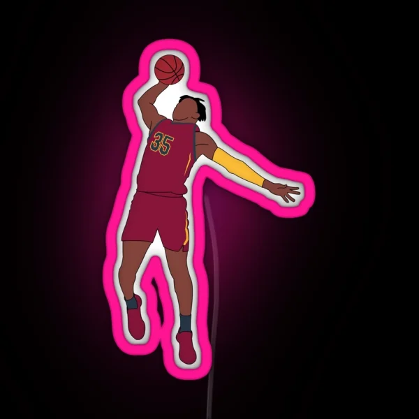 Isaac Okoro RGB Neon Sign