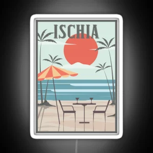 Ischia Honeymoon Retro RGB Neon Sign