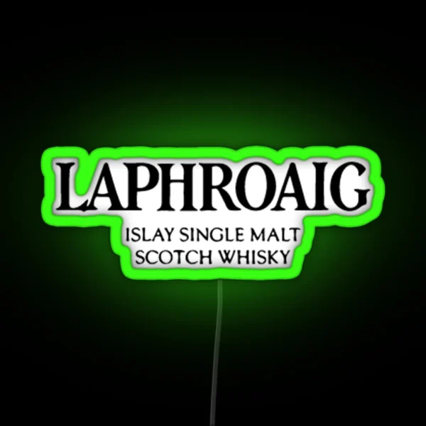Islay Single Malt Scotch Whisky RGB Neon Sign