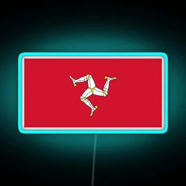 Isle Of Man RGB Neon Sign