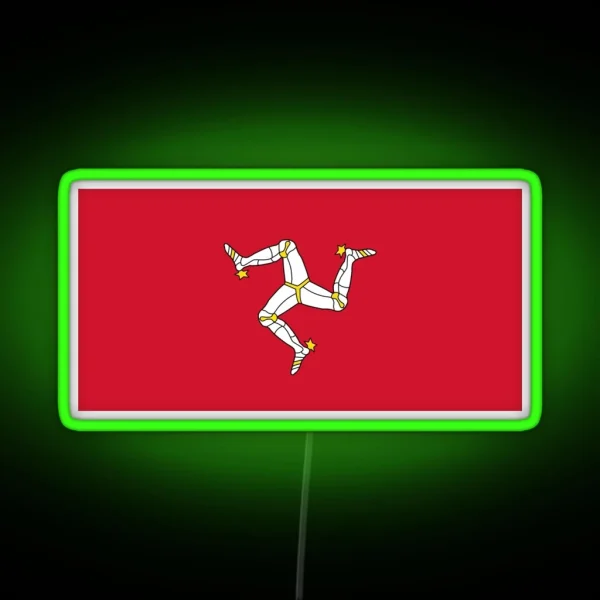 Isle Of Man RGB Neon Sign
