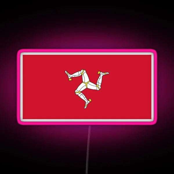 Isle Of Man RGB Neon Sign