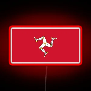 Isle Of Man RGB Neon Sign