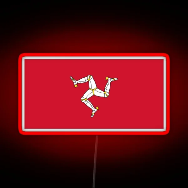 Isle Of Man RGB Neon Sign