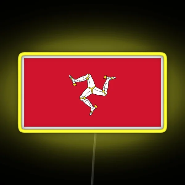 Isle Of Man RGB Neon Sign