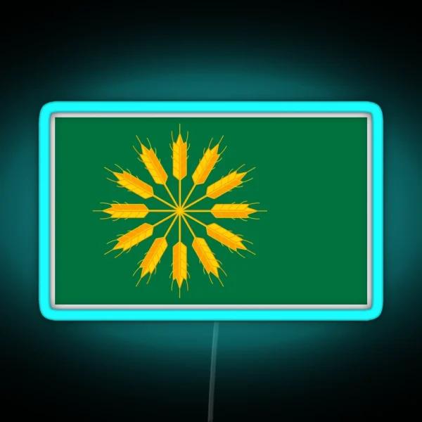Isle Of Tiree Flag RGB Neon Sign