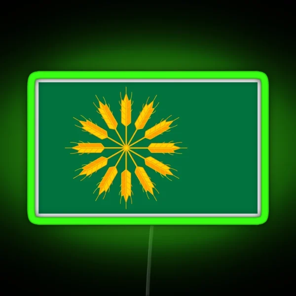 Isle Of Tiree Flag RGB Neon Sign
