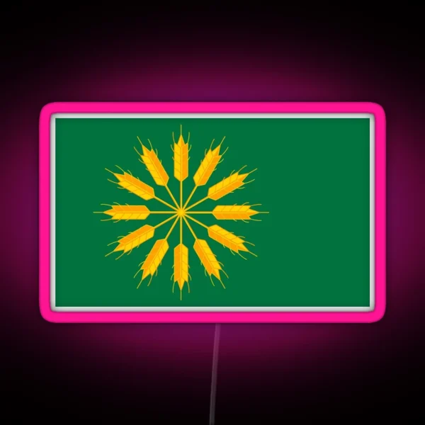 Isle Of Tiree Flag RGB Neon Sign