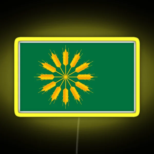 Isle Of Tiree Flag RGB Neon Sign